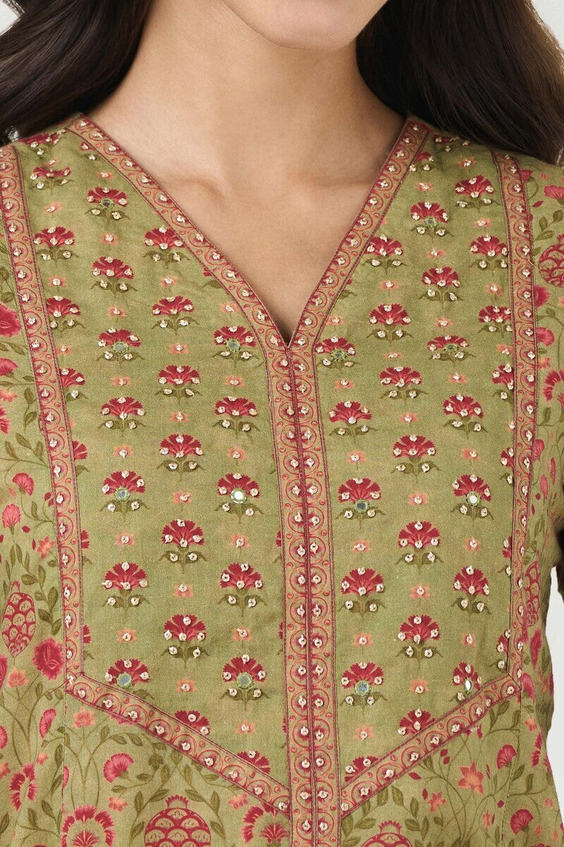 Roz Meher Ishrat Short Kurta