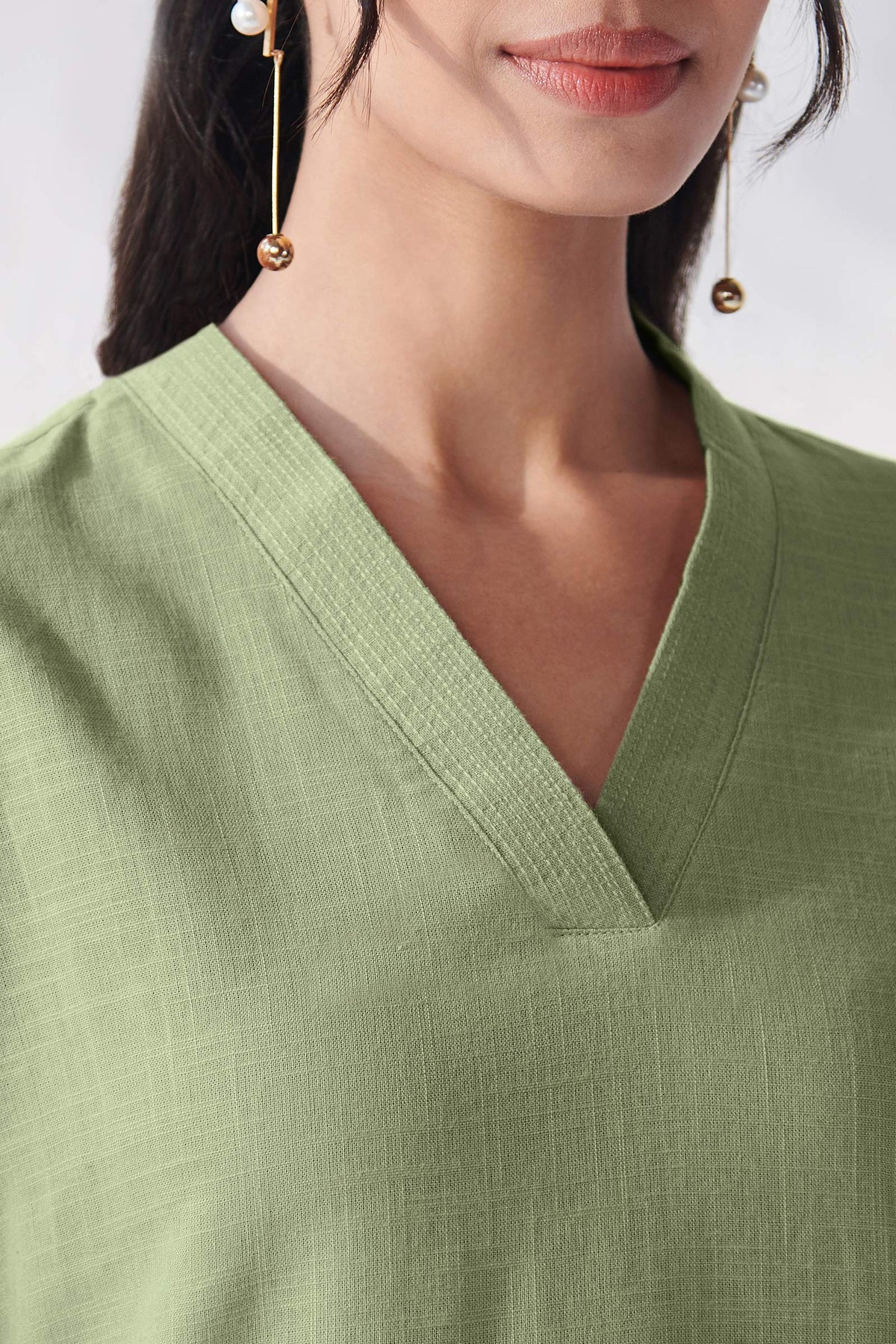 Roza Alia Green Kurta