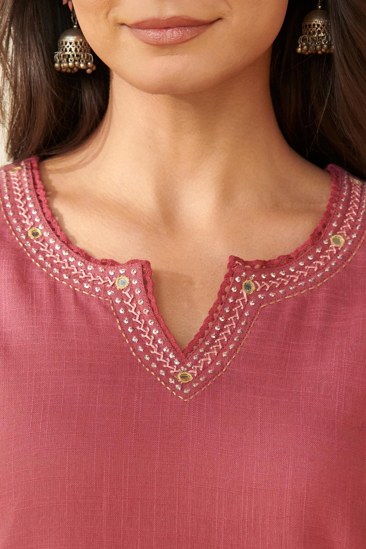 Roza Azma Mauve Kurta