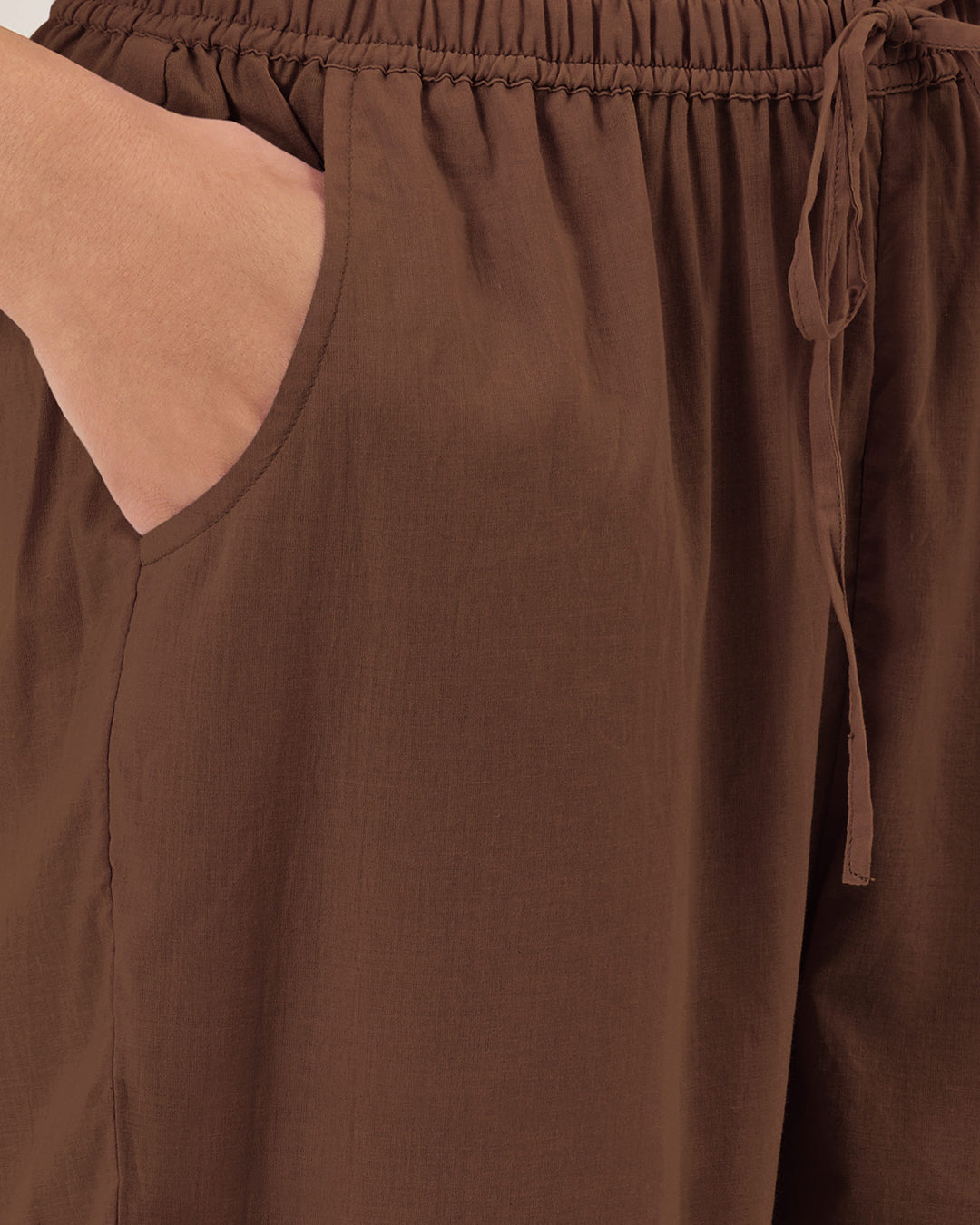 Roza Seher Brown Narrow Pants