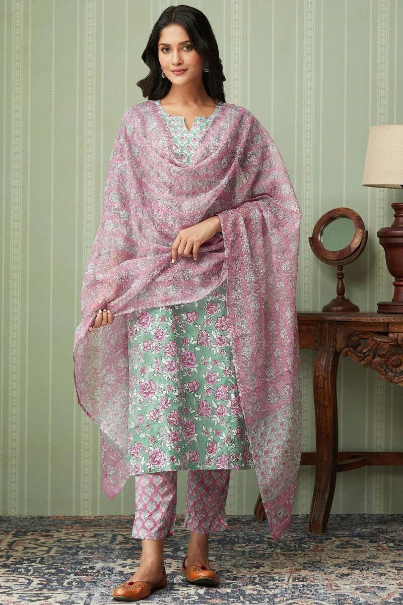 Gulshan Bagh Seher Sanganeri Kurta