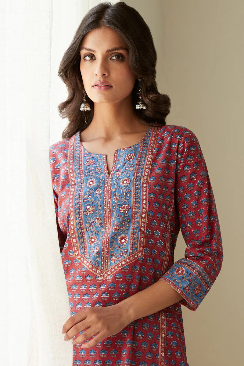 Rosheen Safina Sanganeri Kurta