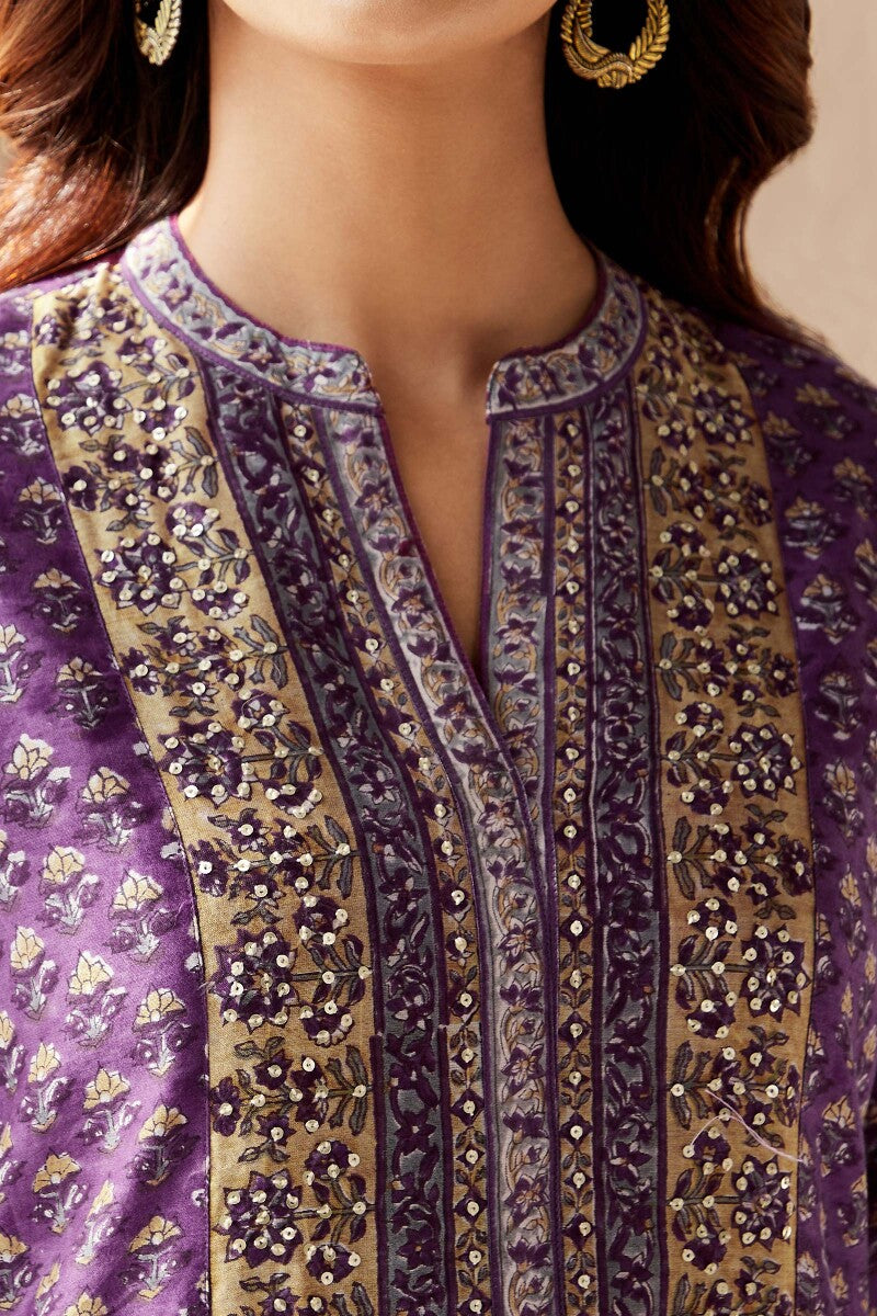 Mehrunissa Gulnaaz Chanderi Kurta