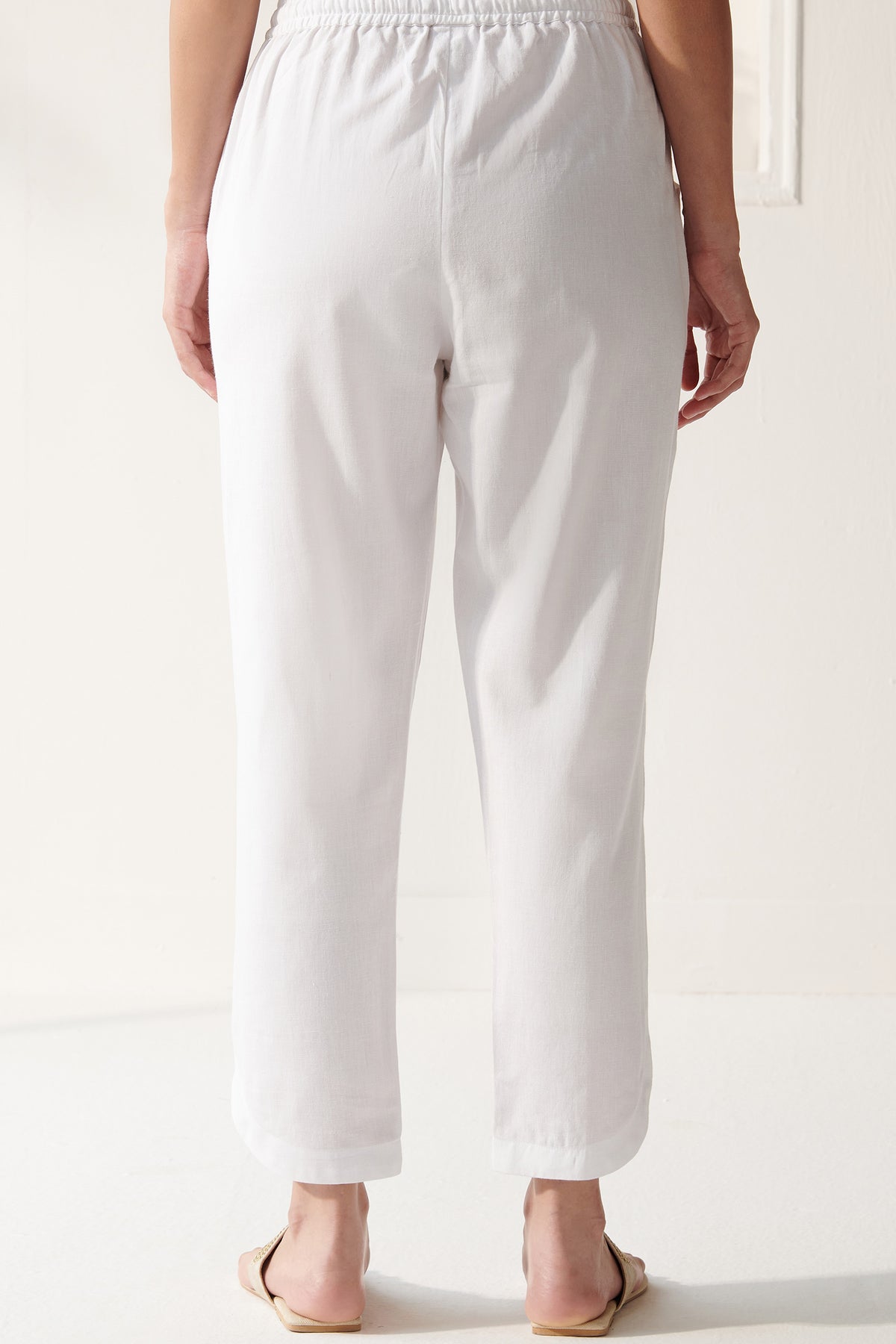 Surplus: Roza Sameera White Pants
