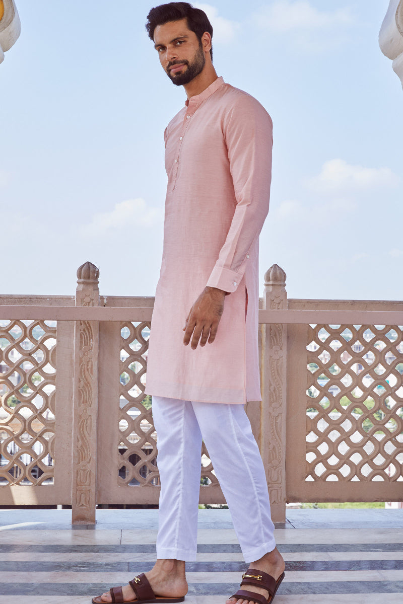 Safar Chanderi Kurta