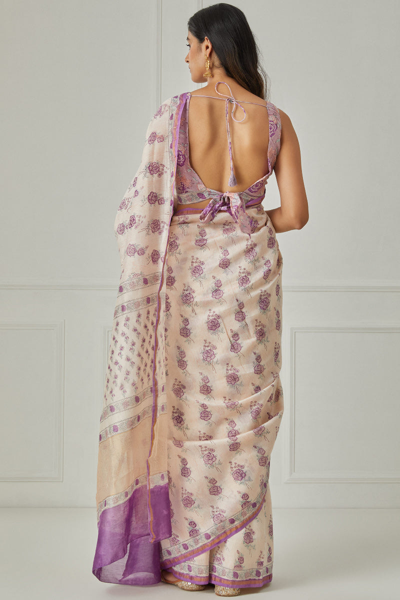 Sanaa Haider Chanderi Saree