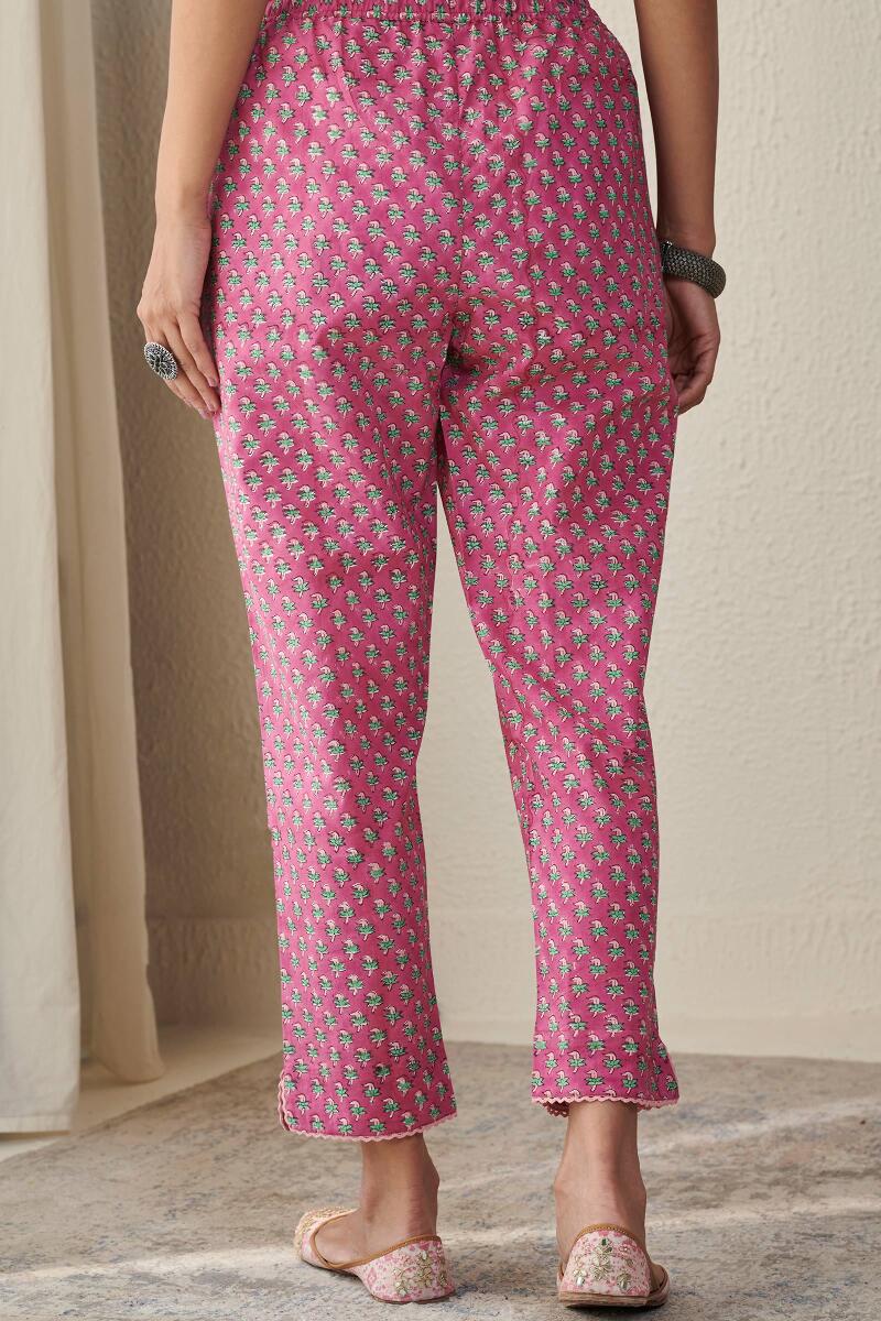 Gauhar Zahida Sanganeri Narrow Pants