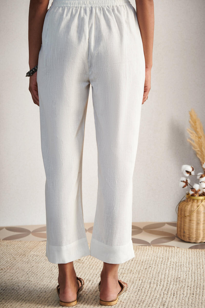 Roza Jia White Pants