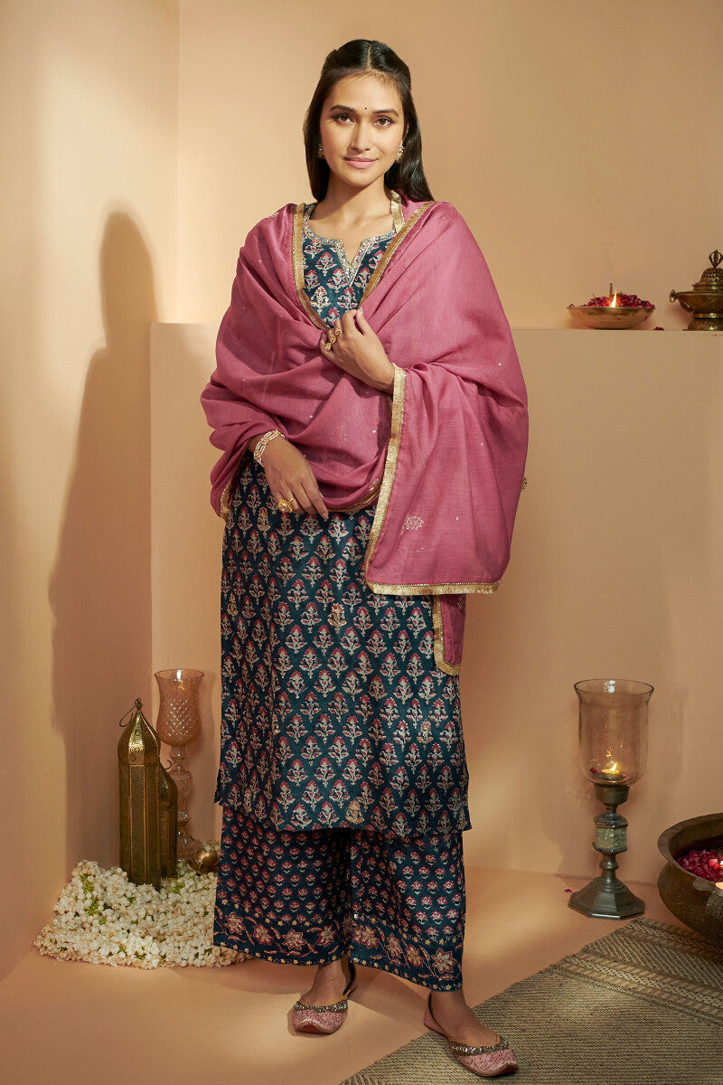 Shirin Nahida Sanganeri Chanderi Kurta