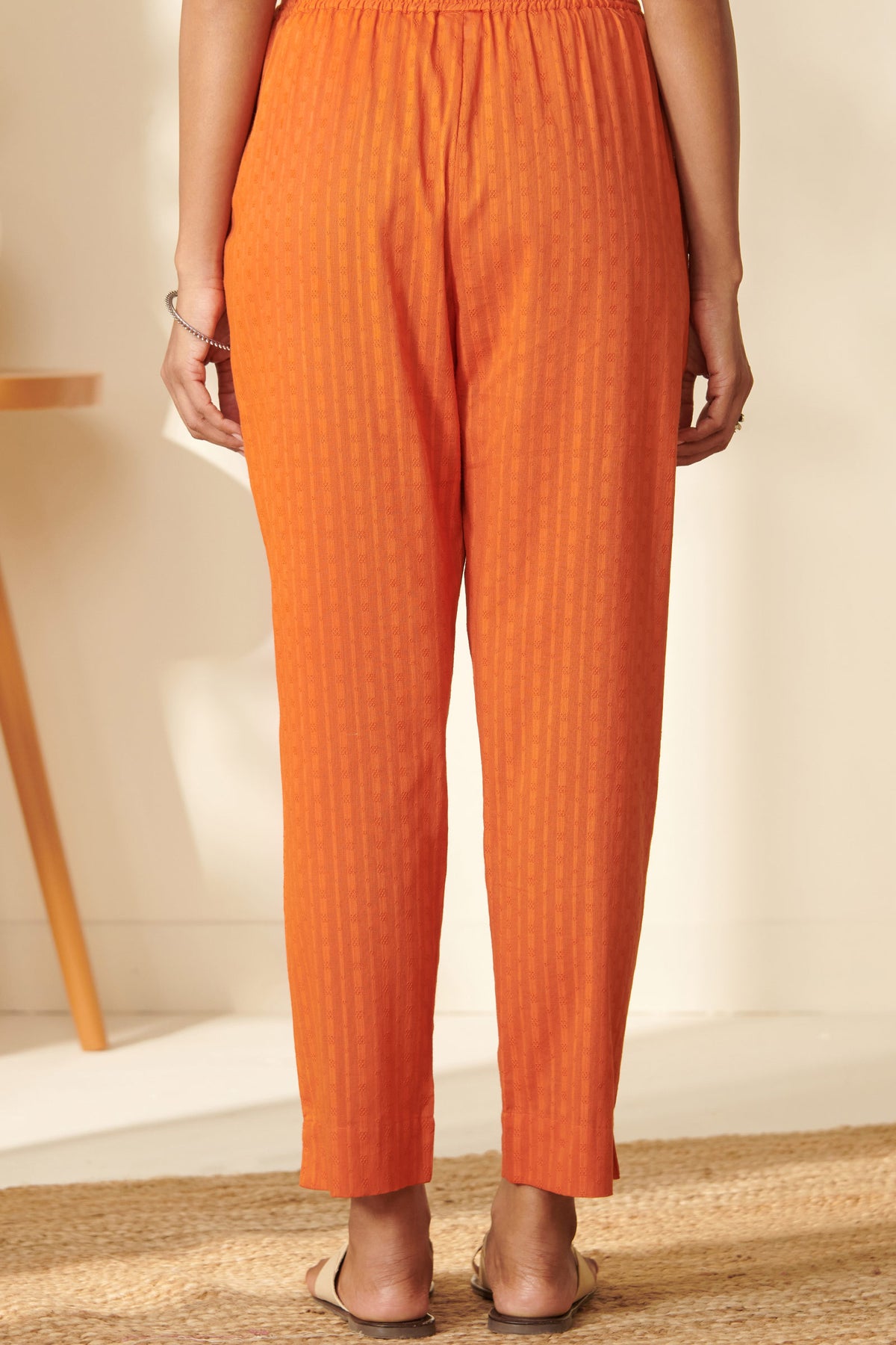Roza Omaira Orange Narrow Pants