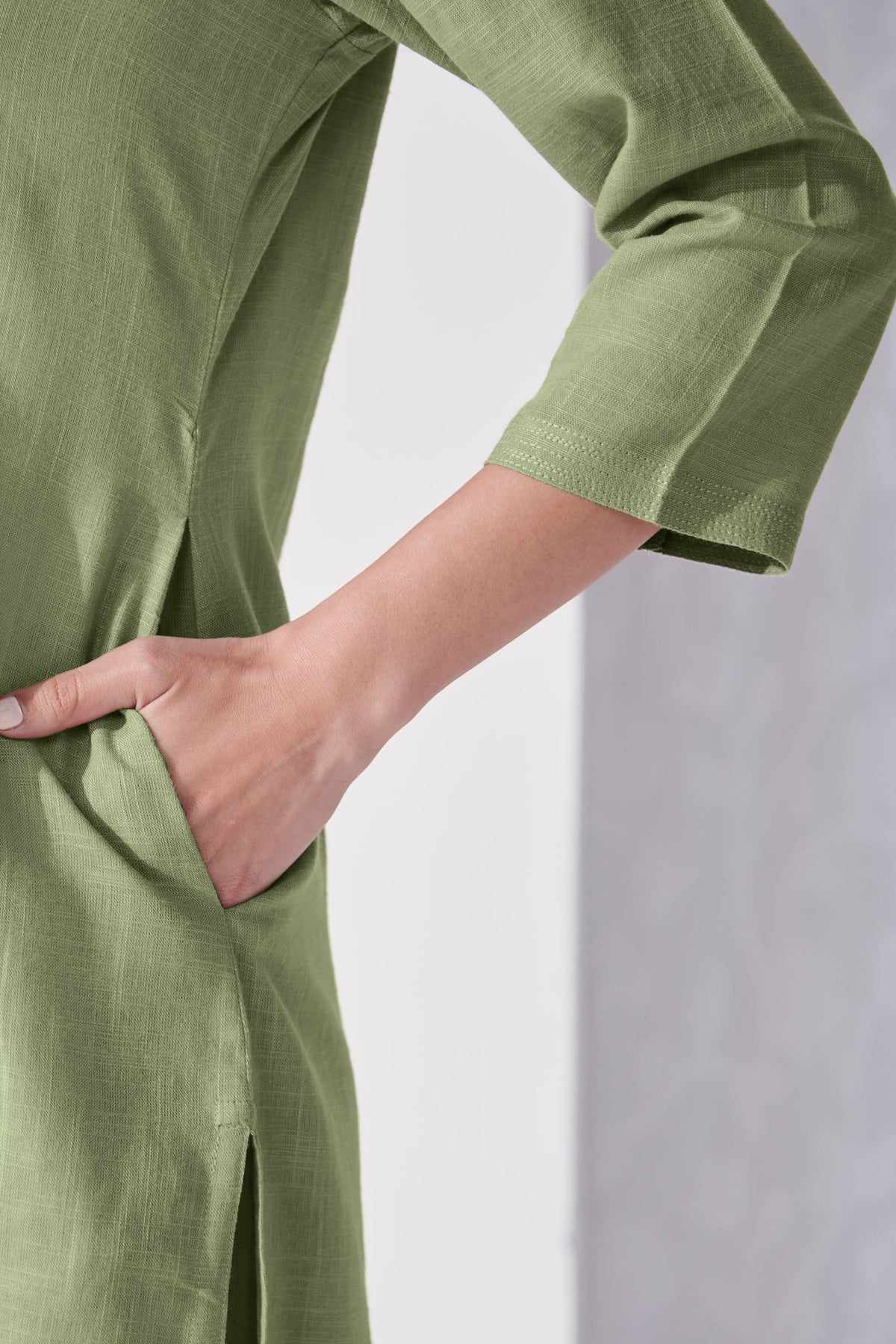Roza Alia Green Kurta