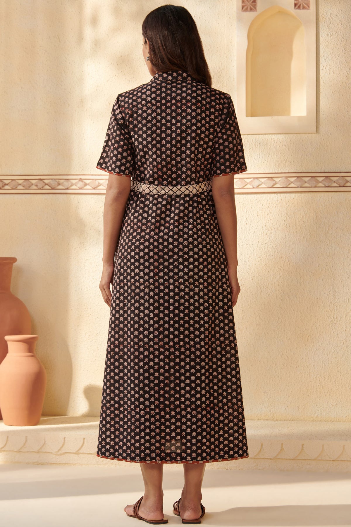 Sehra Mariyah Bagru Dress