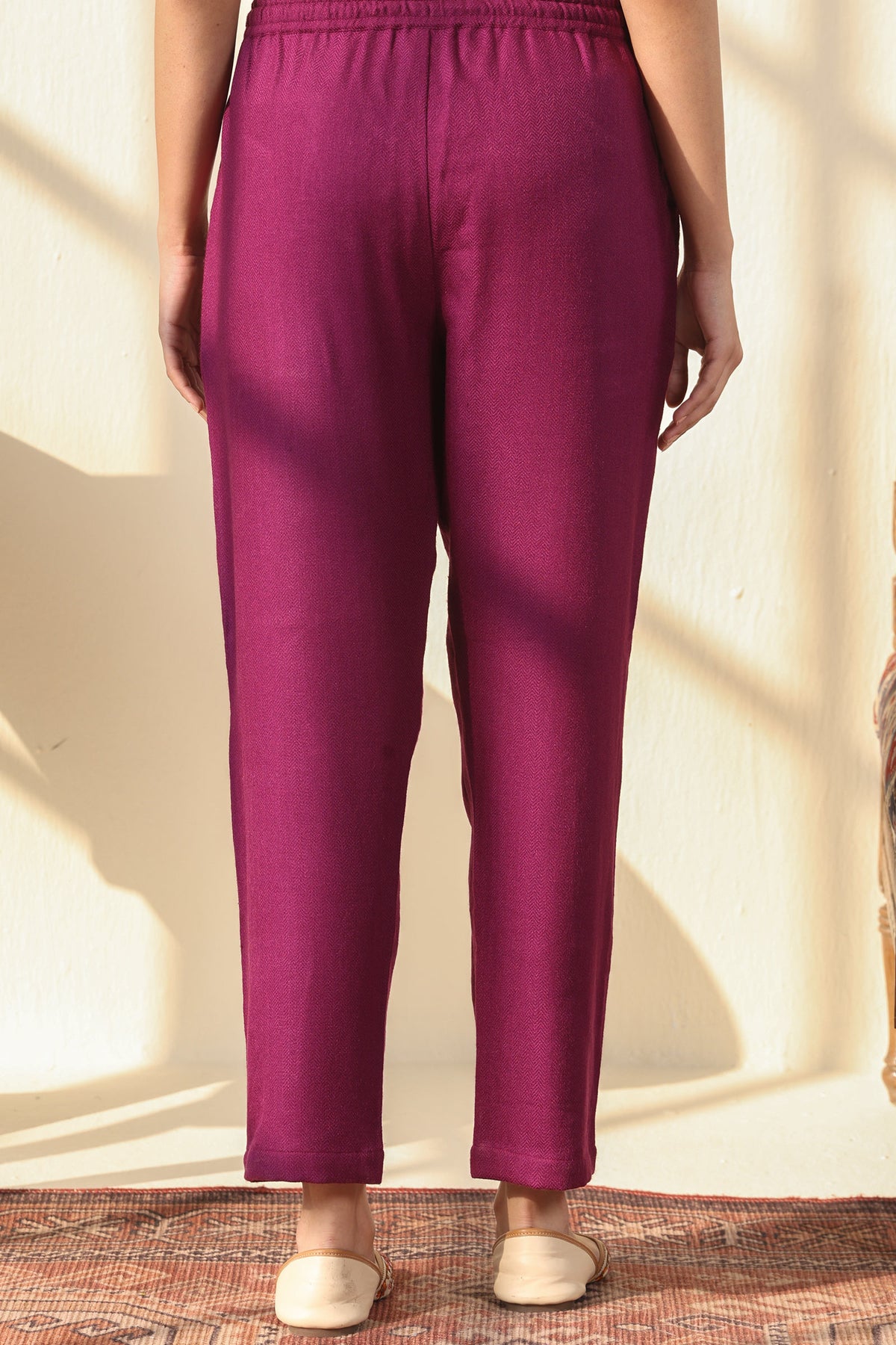 Naadirah Faiza Faux Wool Narrow Pants