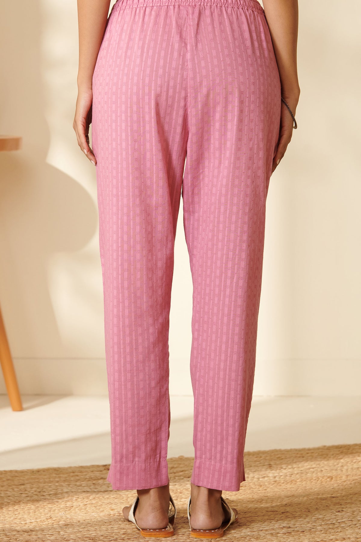 Roza Mariyah Pink Narrow Pants