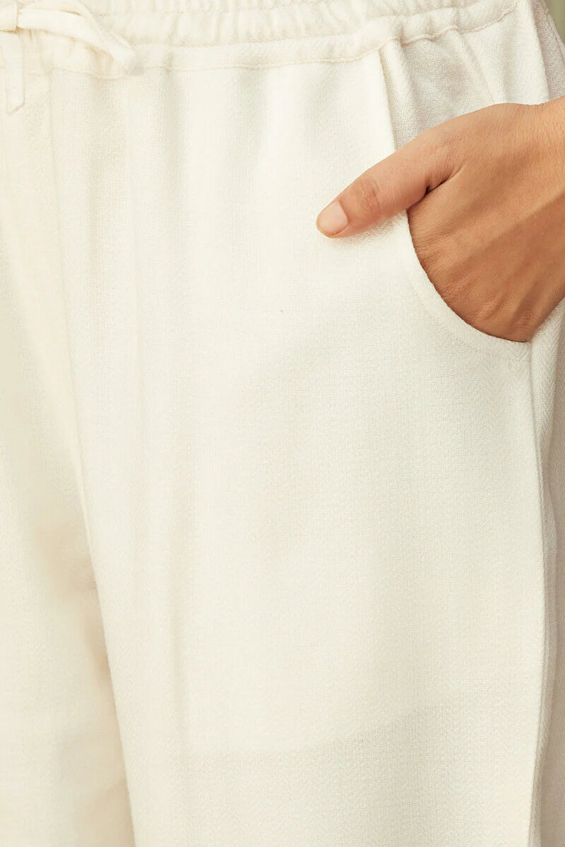 Naadirah Sehreen Faux Wool Narrow Pants