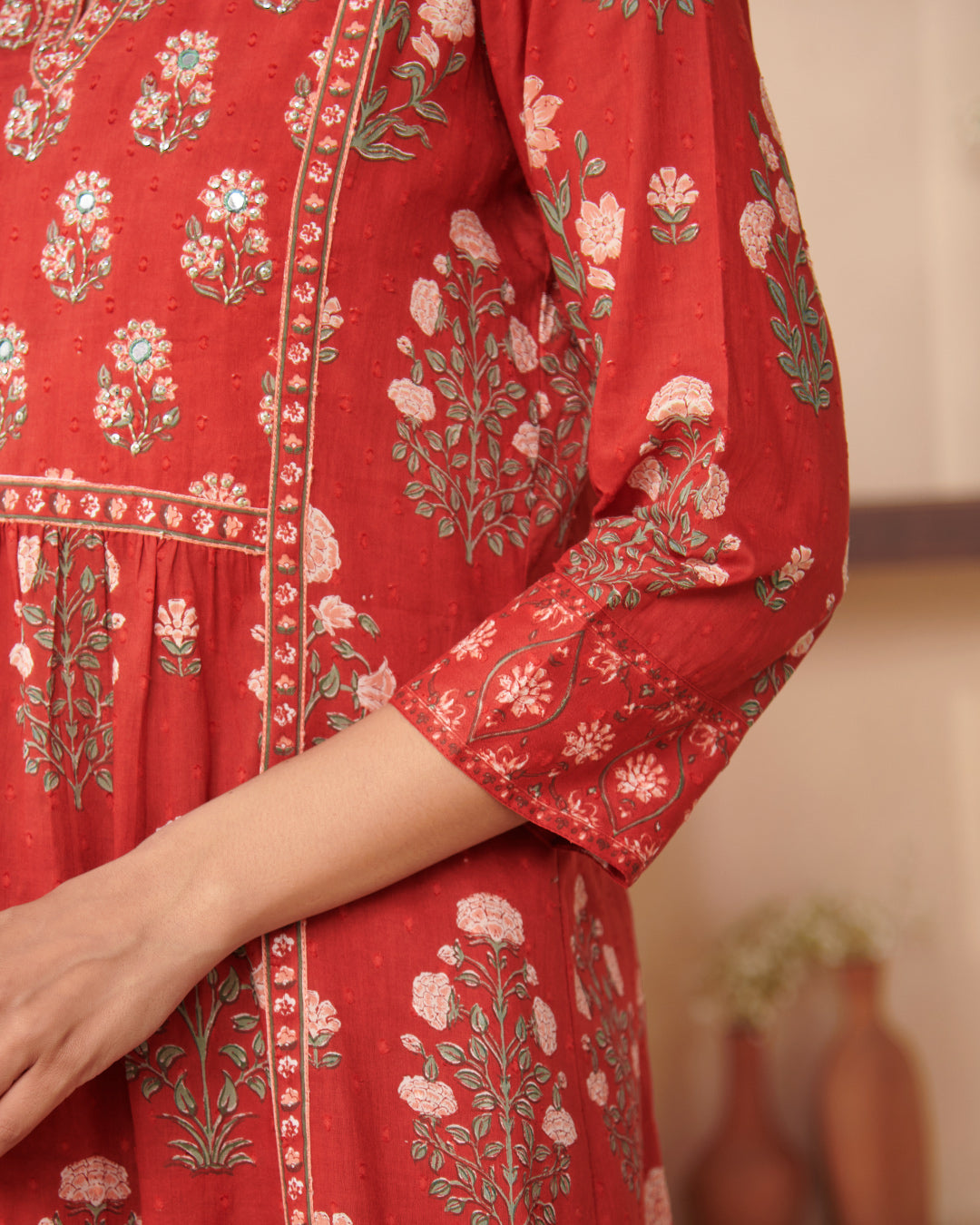 Gulbarg Yana Sanganeri Kurta