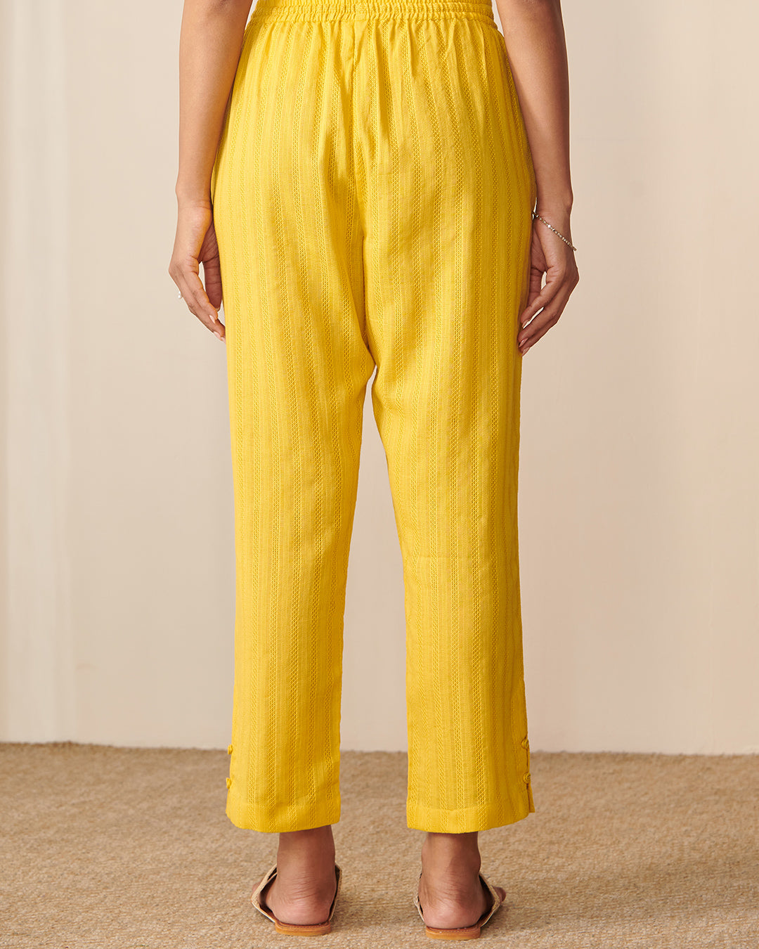 Roza Rahima Bamboo Yellow Pants