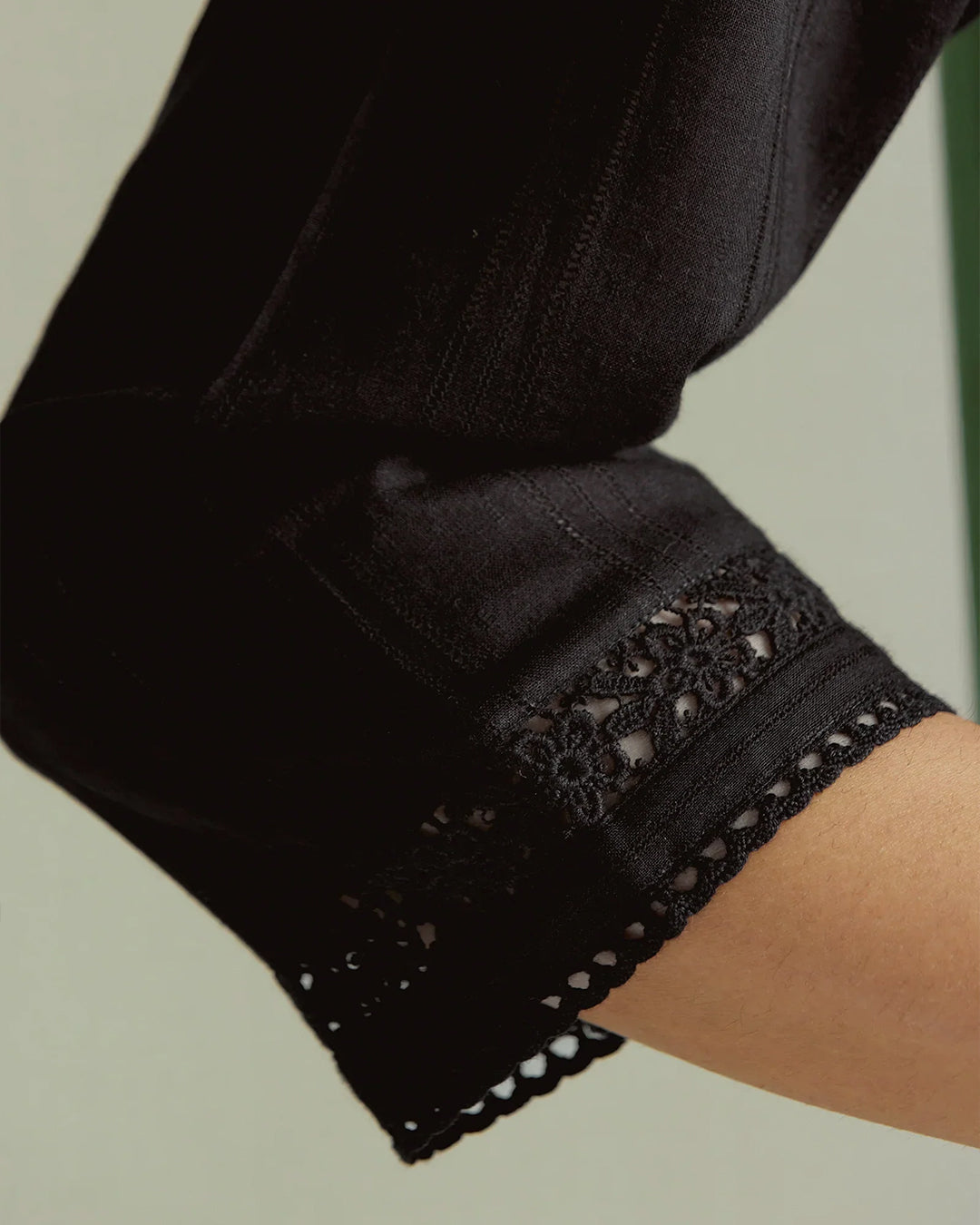 Roza Sehr Black Kurta