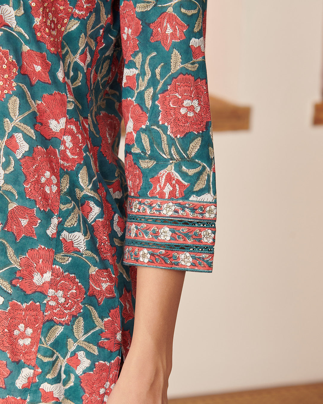 Zahira Farah Sanganeri Kurta