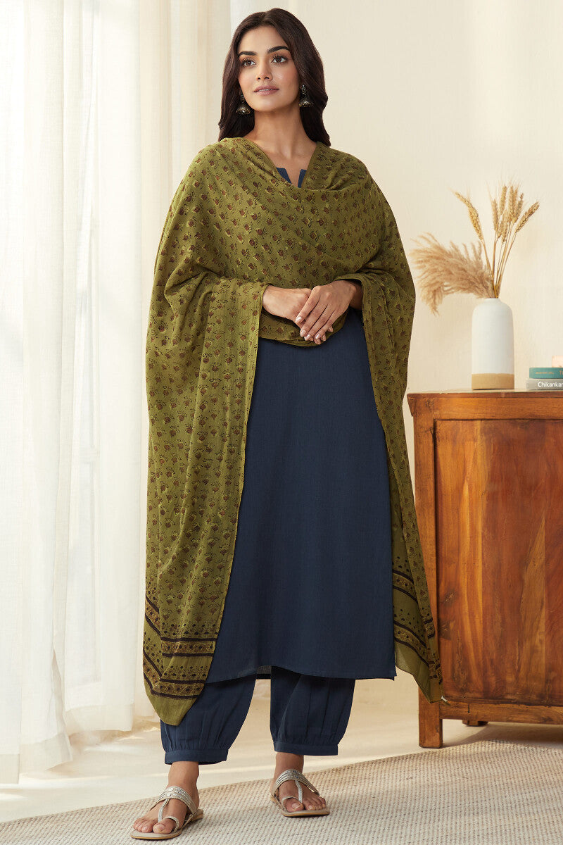 Roza Seher Green Dupatta