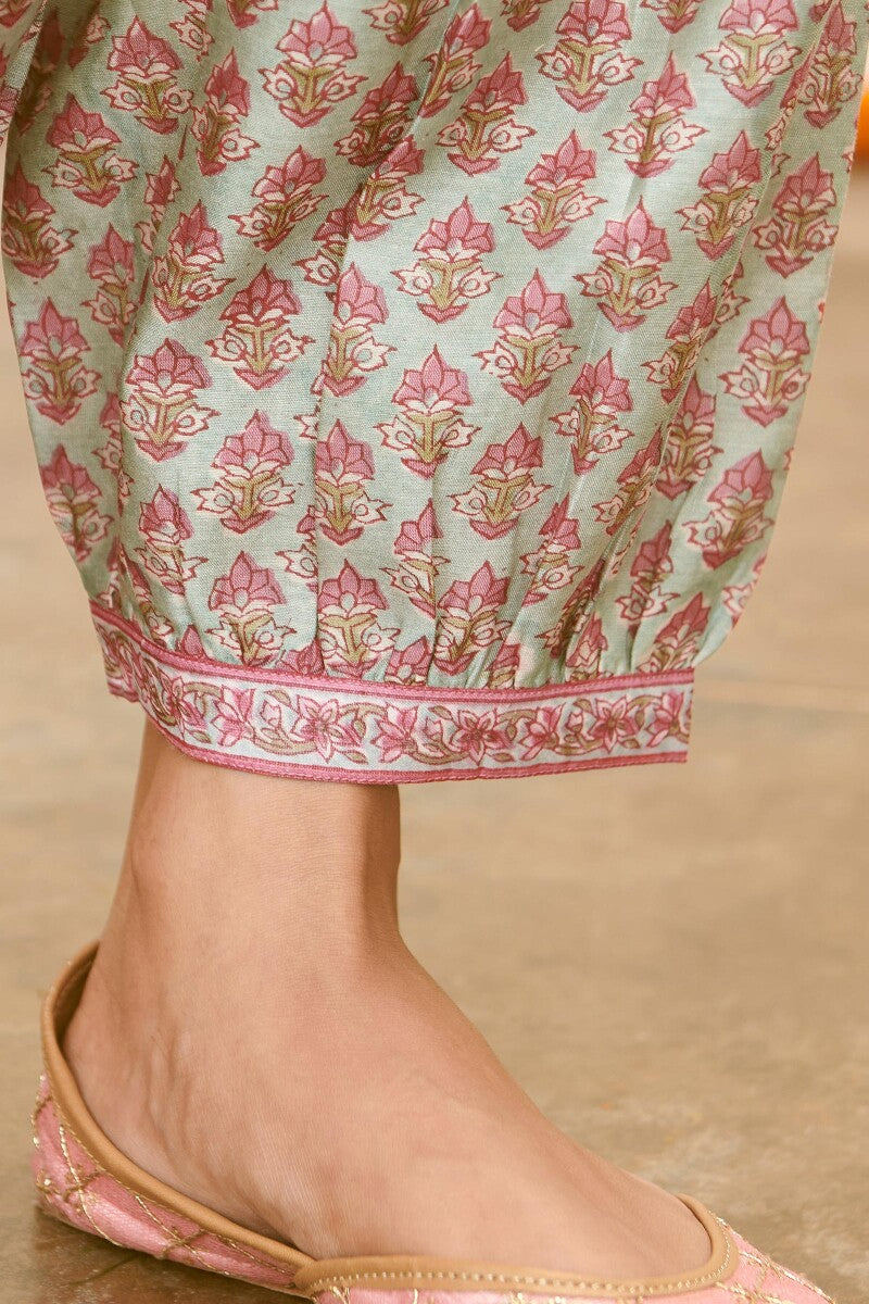 Mehrunissa Shazia Chanderi Izhaar Pants