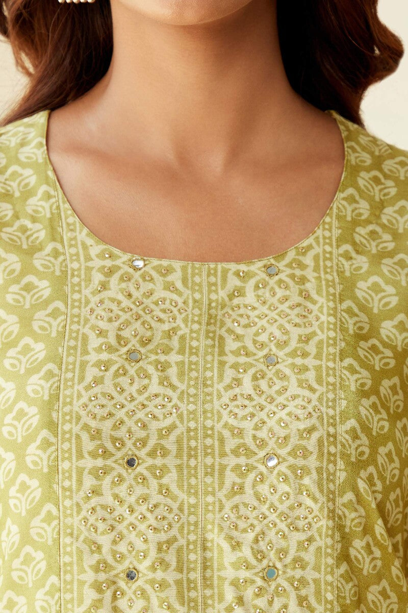 Gauhar Samaira Yellow Kurta