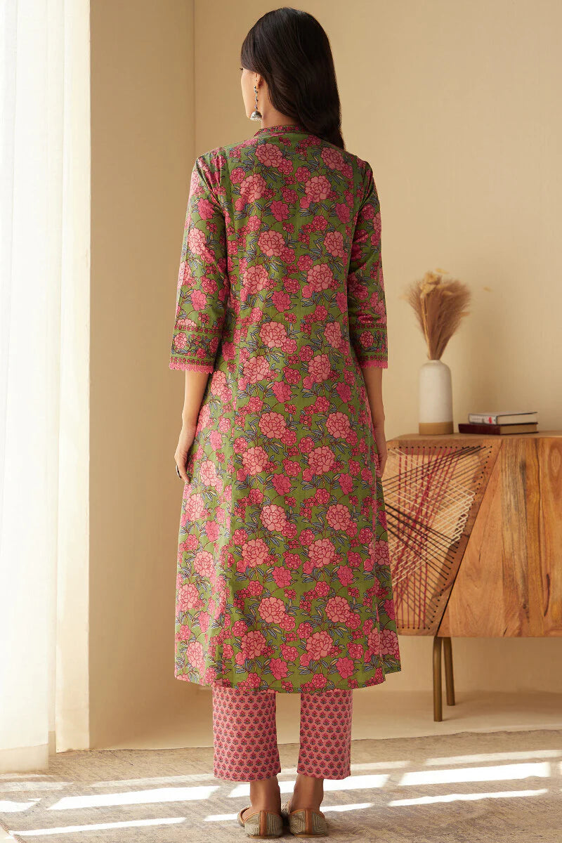 Rosheen Zeenat Sanganeri Kurta