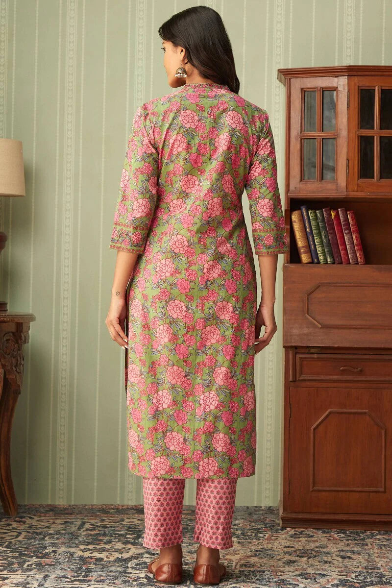 Rosheen Heer Sanganeri Kurta
