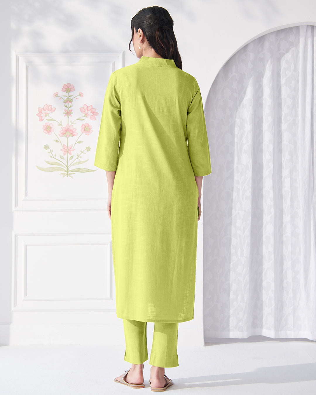 Roza Layla Apple Green Kurta