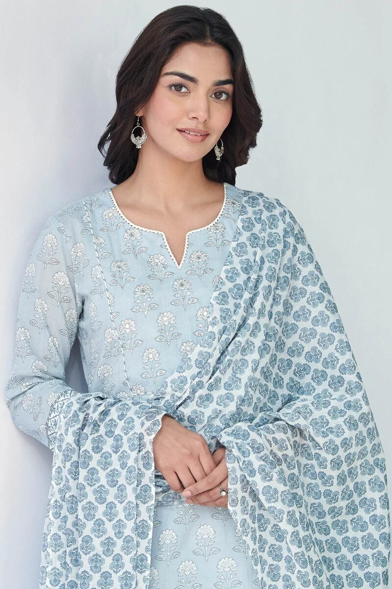 Rosheen Heer Sanganeri Kurta
