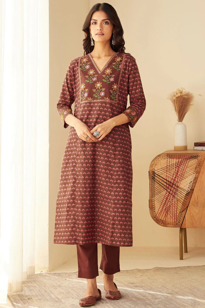 Gauhar Maya Sanganeri Kurta