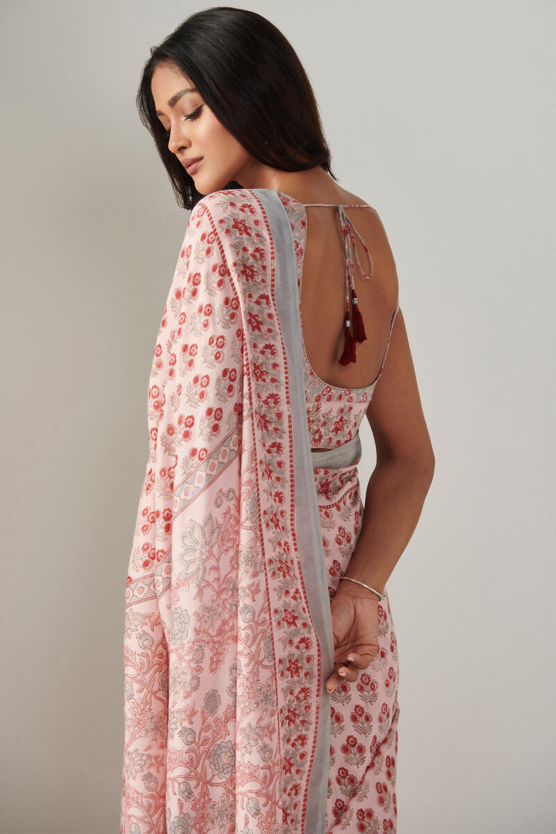 Nasrine Fizah Sanganeri Saree