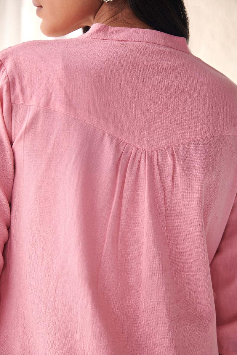 Roza Sehnaz Pink Kurta