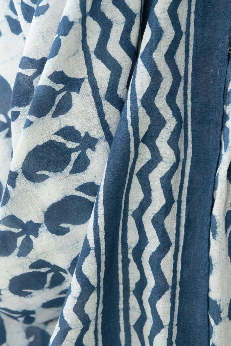 Nurtaj Rehmat Indigo Dupatta