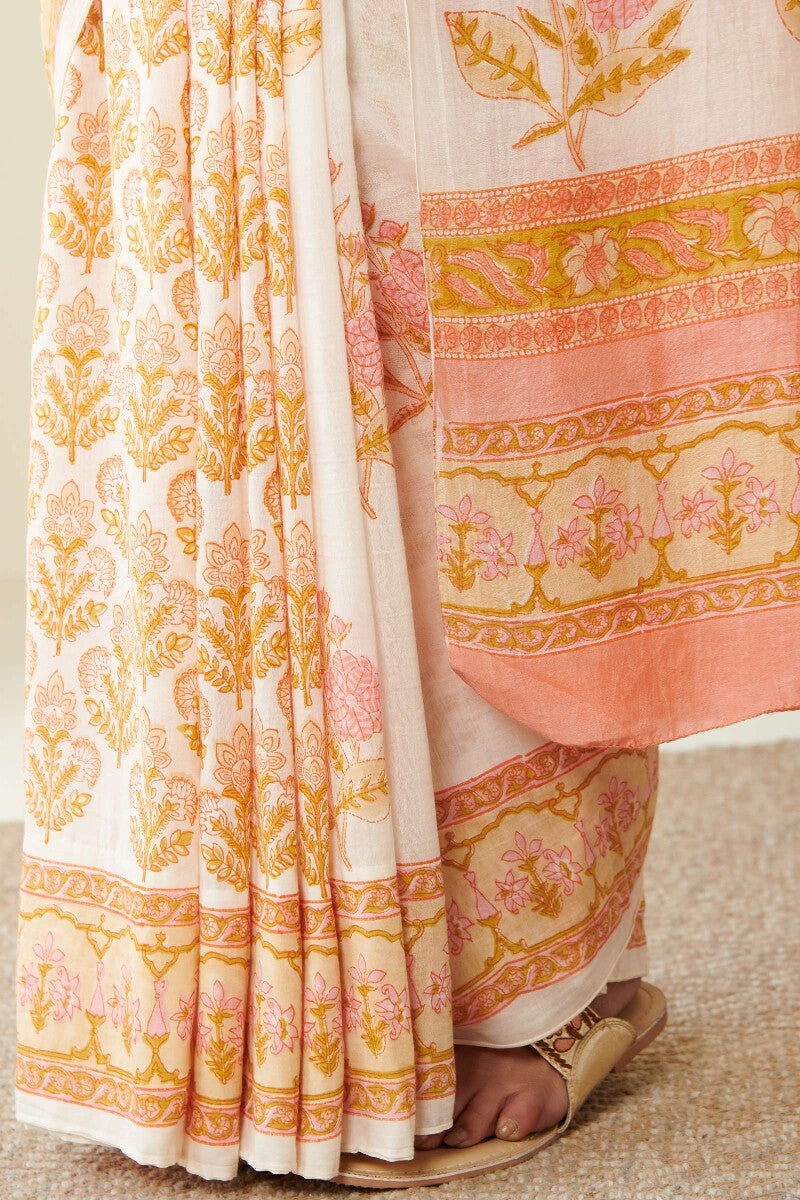 Gulbarg Rahida Sanganeri Saree