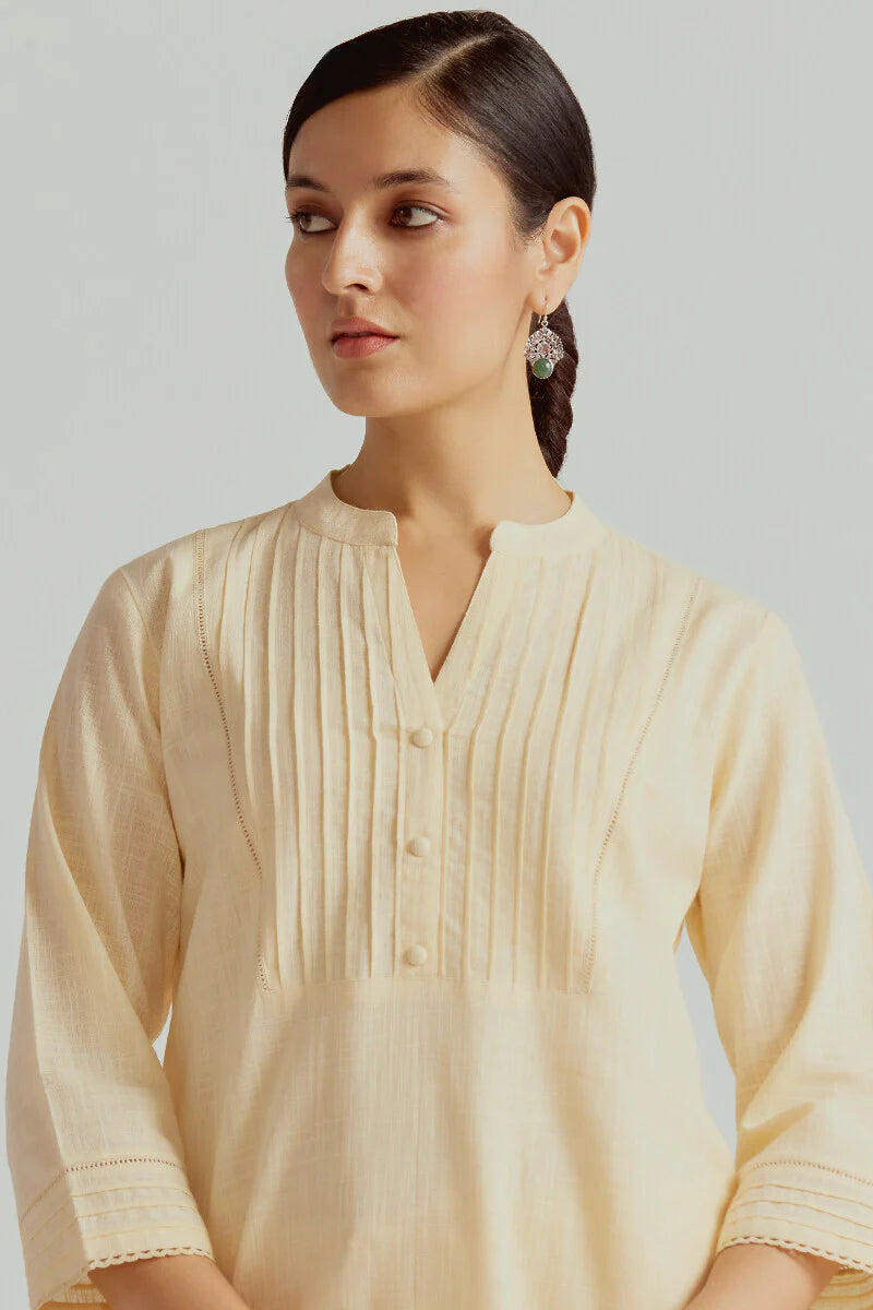 Surplus: Roza Zara Cream Kurta