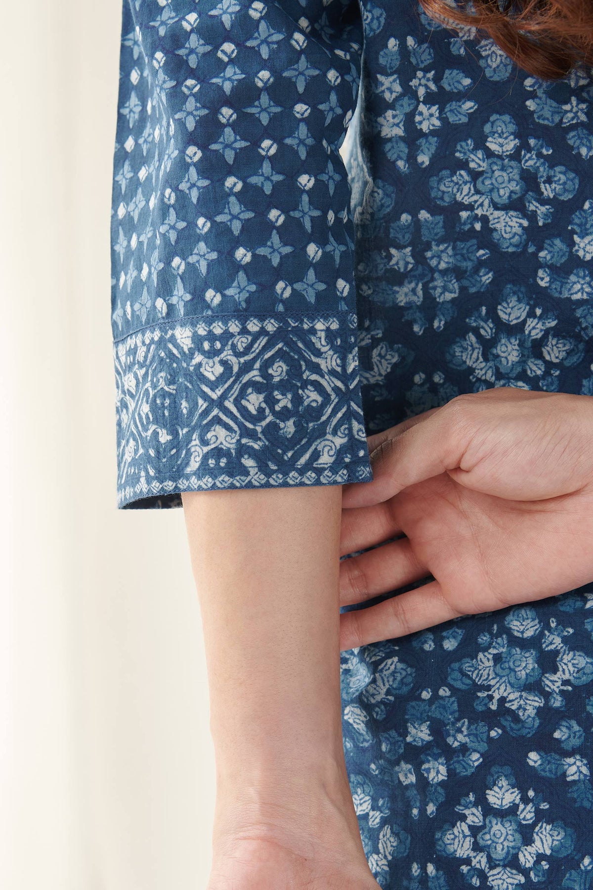 Sehra Nusrat Indigo Kurta