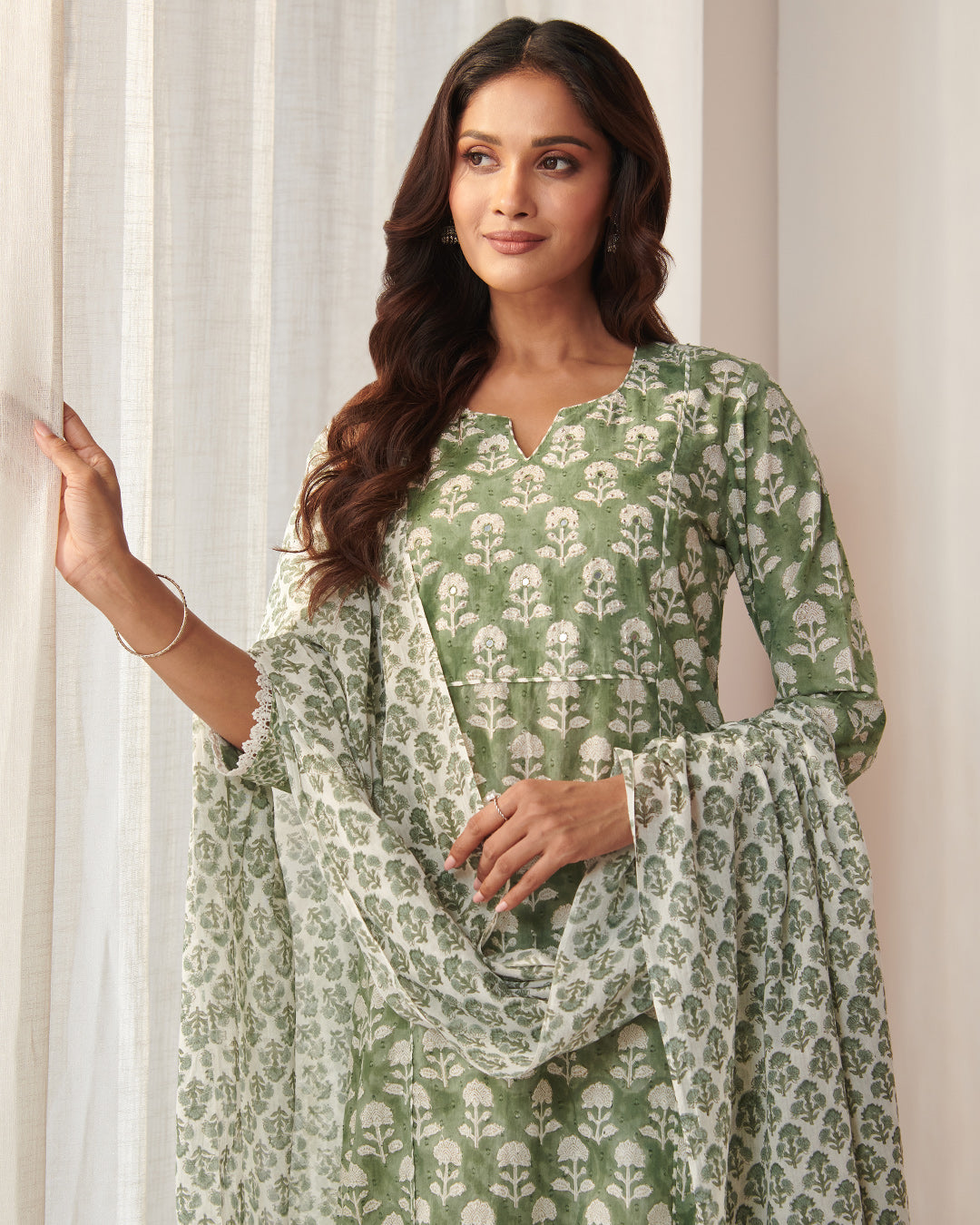 Rosheen Maiwa Sanganeri Kurta