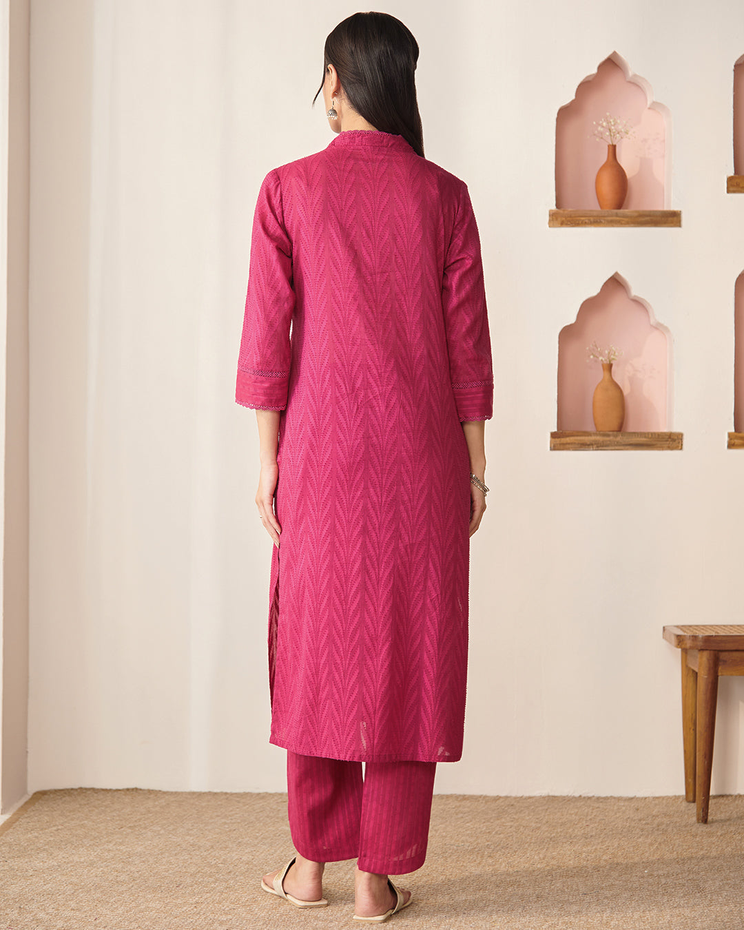 Roza Naimat Rani Pink Kurta