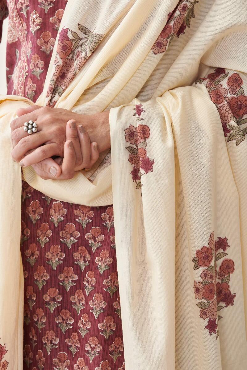 Nasrine Jiya Sanganeri Dupatta