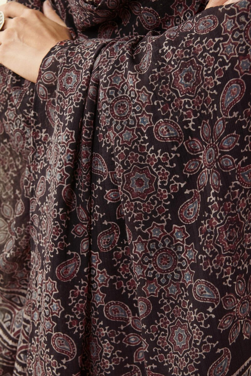Sehra Feriha Ajrak Cotton Dobby Dupatta