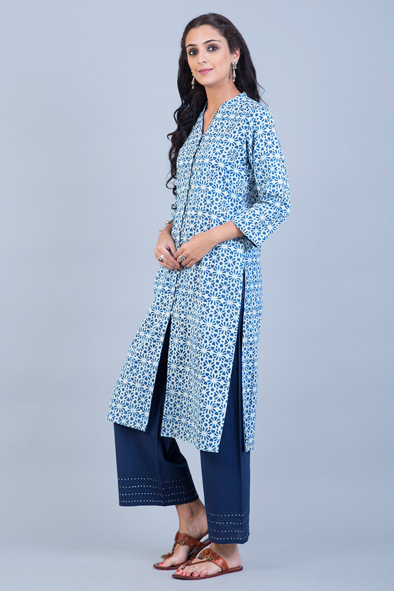 Farin Kantha Kurta