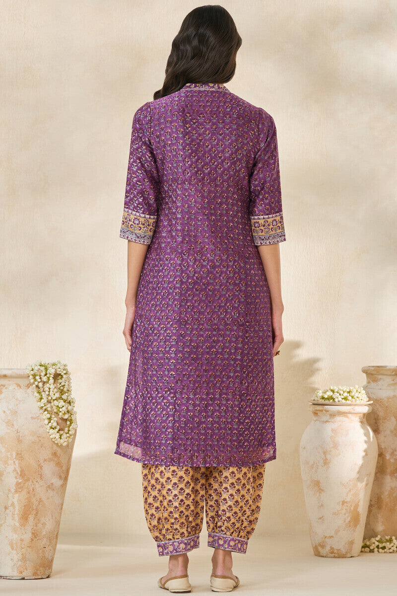 Mehrunissa Gulnaaz Chanderi Kurta
