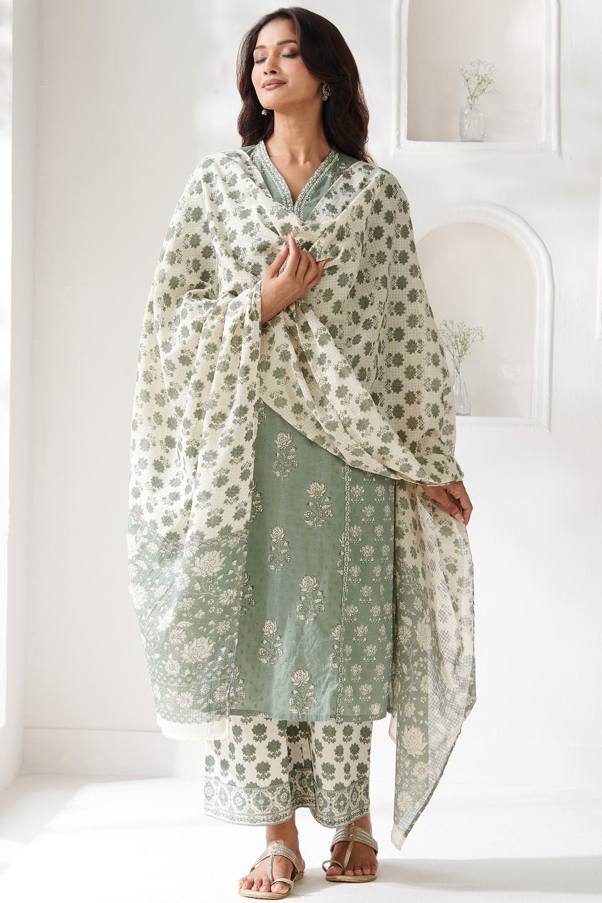 Gulbarg Kaira Sanganeri Kurta