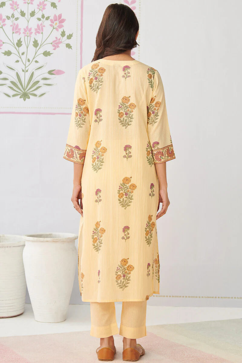 Gulshan Bagh Sanganeri Zeenat Kurta