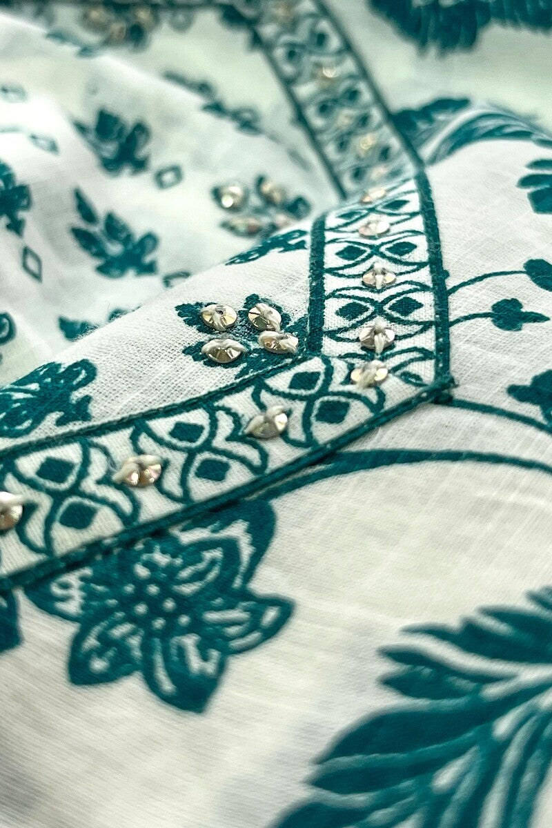 Rosheen Zenia Sanganeri Kurta