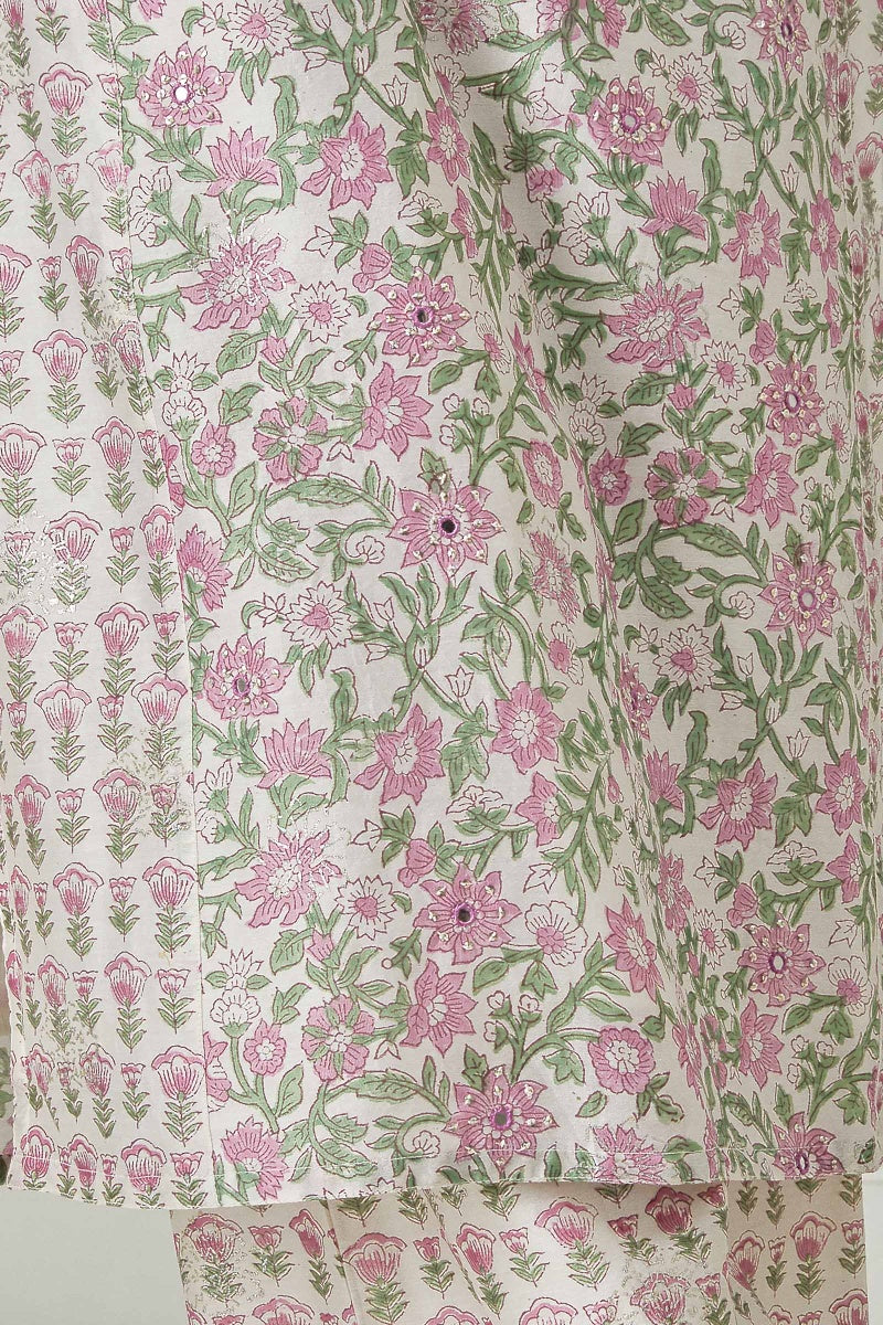 Sanaa Mahnoor Chanderi Kurta