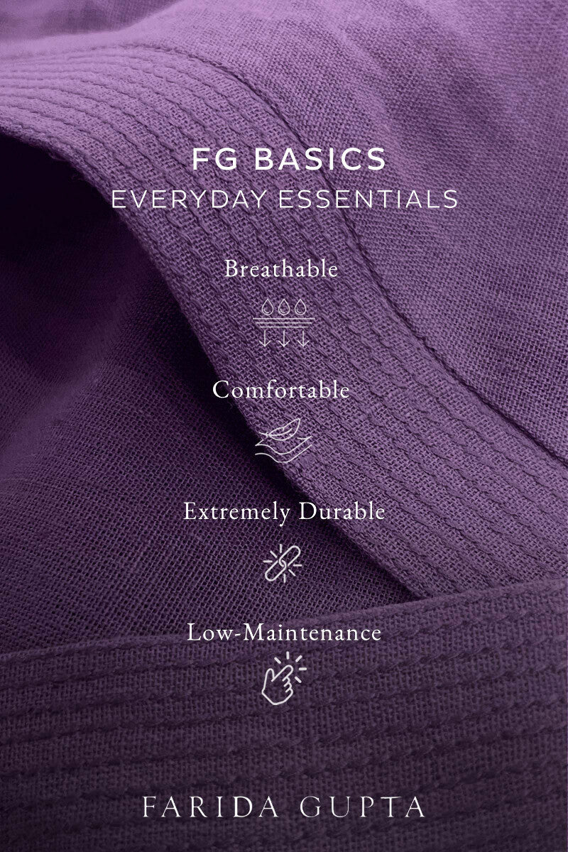 Surplus: Roza Seher Violet Kurta