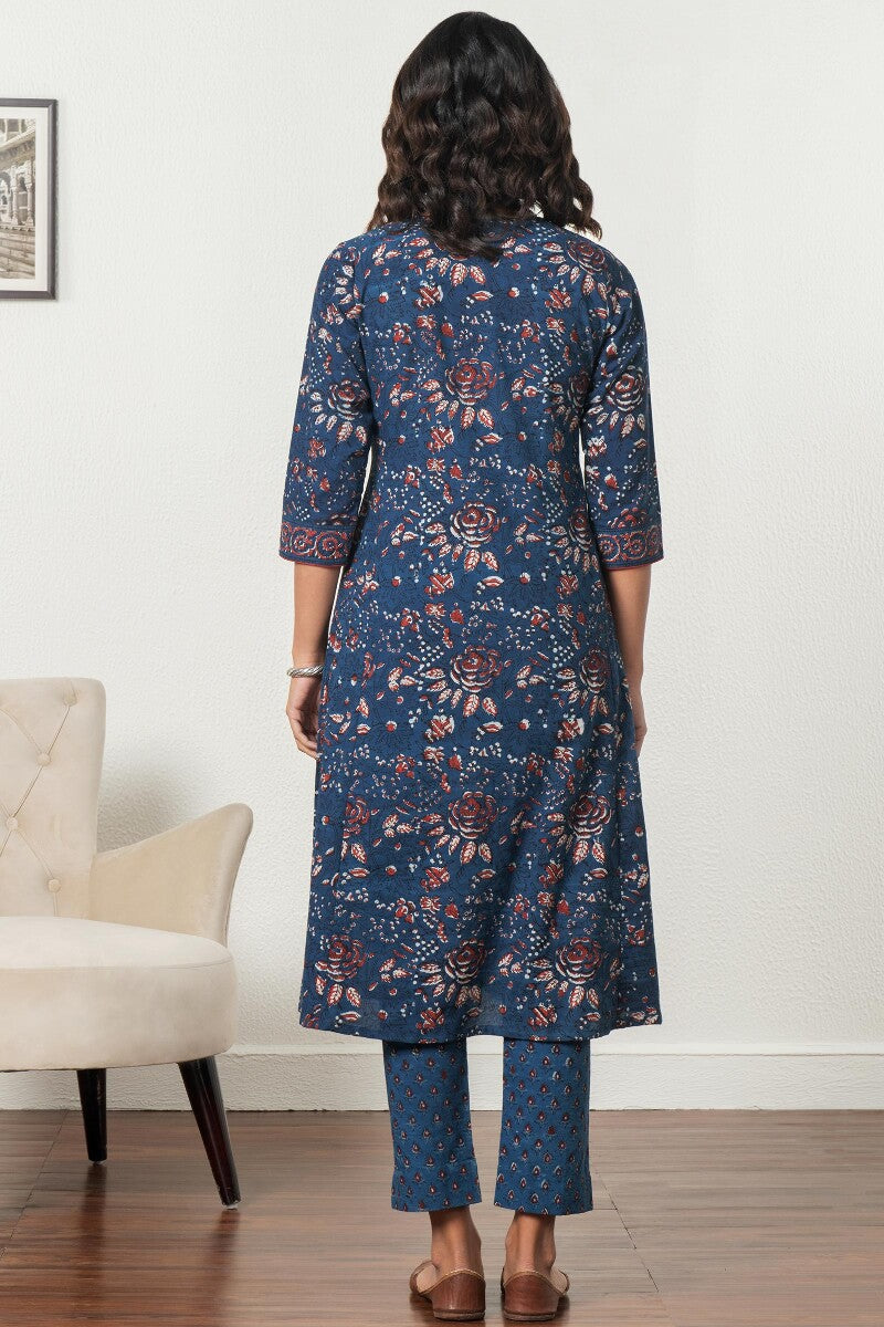 Sehra Zainab Bagru Kurta