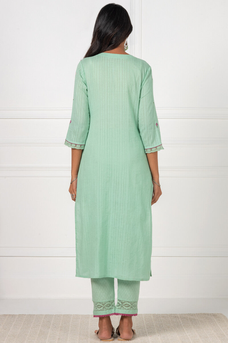 Gulnaz Siya Dobby Kurta